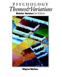 image of Psychology : Themes and Variations