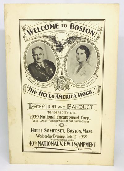 [MENU] Welcome to Boston! "The Hello America Hour!"