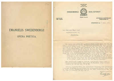 Emanuelis Swedenborgii Opera poetica.