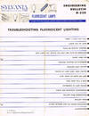 SYLVANIA ENGINEERING BULLETIN O-330: TROUBLESHOOTING FLUORESCENT LIGHTING