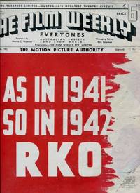 cover of The Film Weekly : Incorpoating Everyones, Australian Variety...and Show World - September 18, 1941