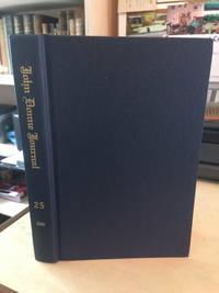 cover of John Donne Journal: Studies in the Age of Donne, Volume 25, 2006: A Special Issue Devoted to Literature and Music