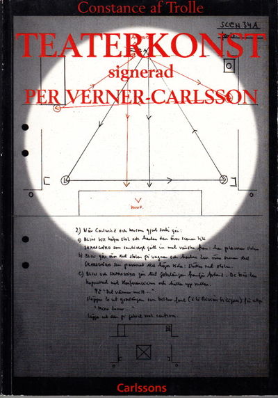 Teaterkonst signerad Per Verner-Carlsson. Ak. avh.