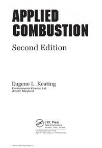 Applied Combustion (Mechanical Engineering).