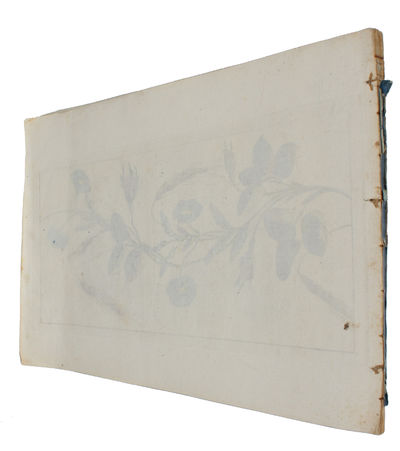 Haandbog til Brodering og Tegning. (i.e. Haandbook for embroidery and drawing). 2 parts (all). - [THE RARE FIRST DANISH PATTERN BOOK FOR EMBROIDERY] (photo 5)