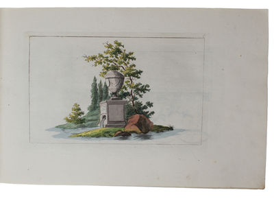 Haandbog til Brodering og Tegning. (i.e. Haandbook for embroidery and drawing). 2 parts (all). - [THE RARE FIRST DANISH PATTERN BOOK FOR EMBROIDERY] (photo 9)