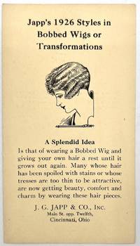 Japp's 1926 Styles in Bobbed Wigs or Transformations