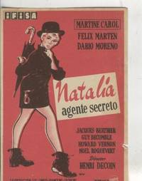cover of Programas de Cine: Natalia agente secreto
