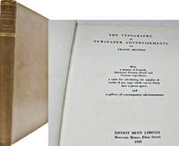 cover of Typography of Newspaper Advertisements, the