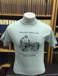 Doc Sarvis T-Shirt - Stonewash Green (XL); The Monkey Wrench Gang T-Shirt Series