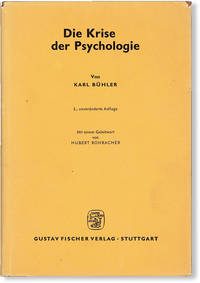 Die Krise der Psychologie. Mit einem Geleitwort von Hubert Rohracher
