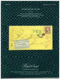 The D Scott Gallagher collection of Kentucky postal history during the Civil War by Robert A Siegel Galleries - June 1998