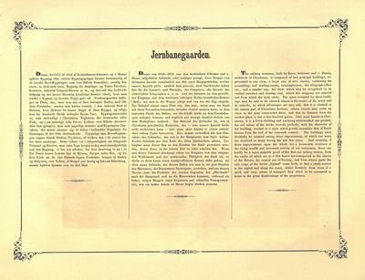 Jernbanegaarden. (photo 2)