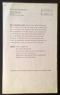 The Woodstock Census by -- - Paperback - First Edition - from Appledore Books, ABAA (SKU: 16497)