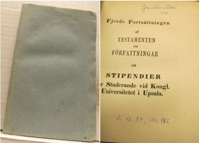 Fjerde fortsättningen af testamenten och…