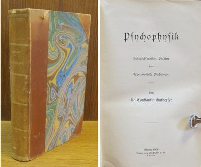 Psychophysik. Historisch-kritische Studien über…