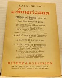 Katalog 407. Americana.