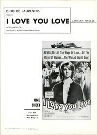 I Love, You Love (Original Film Pressbook)