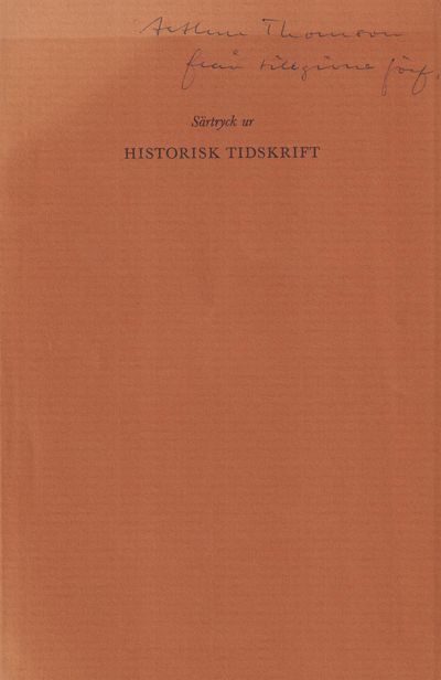 Om historiska levnadsteckningar. Direktörstal i…