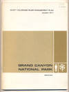 Draft Colorado River Management Plan Grand Canyon National Park, Arizona, October 1977