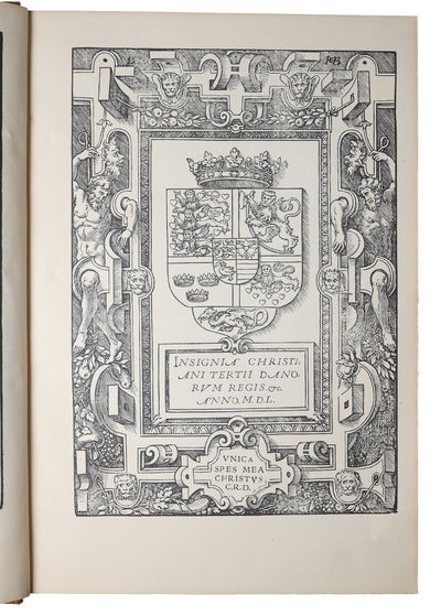 Biblia/Det er den gantske Hellige Scrifft'/Udsæt paa Danske. Prentit i Københaffn/aff Ludiwich Dietz. 1550. - [FACSIMILEUDGAVE AF CHRISTIAN III'S BIBEL.] (photo 3)
