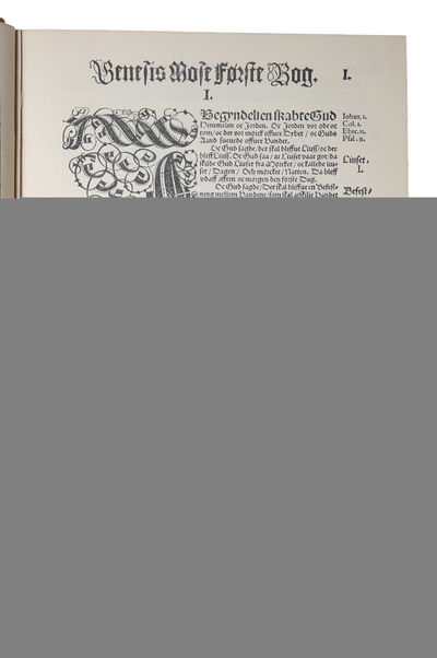 Biblia/Det er den gantske Hellige Scrifft'/Udsæt paa Danske. Prentit i Københaffn/aff Ludiwich Dietz. 1550. - [FACSIMILEUDGAVE AF CHRISTIAN III'S BIBEL.] (photo 4)