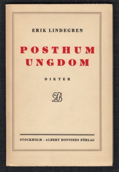 Posthum ungdom. Dikter.