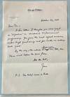 Autographed Letter Signed