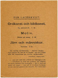 Pär Lagerkvist: [=rubrik].