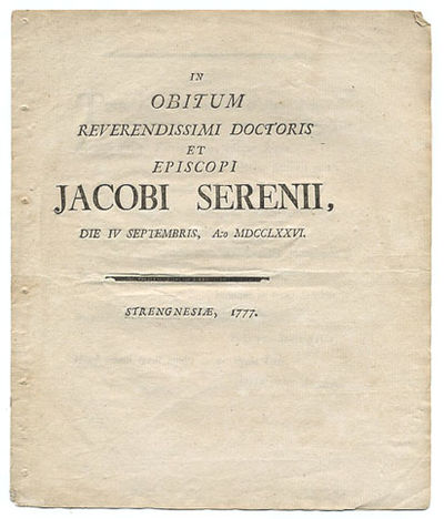 In obitum reverendissimi doctoris et episcopi…