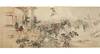 Fine illustrated Ginzan emaki (illustrated silver mining handscroll), entitled in manuscript at beginning “Tanshū Ikuno Ginzan ezu” 但州生野銀山繪圖 (“[current] Hyōgo Prefecture, Ikuno Silver Mine, Illustrated”)