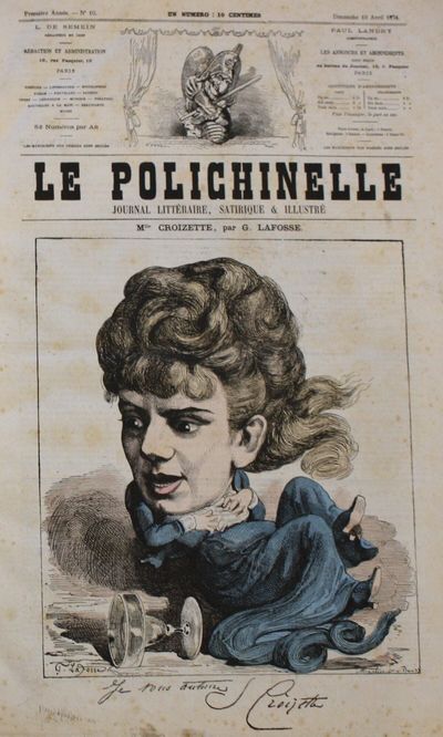 Le Polichinelle. Journal Litt&Atilde;&copy;raire,...