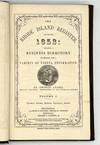 [RHODE ISLAND] The RHODE ISLAND REGISTER  for the year 1853:
