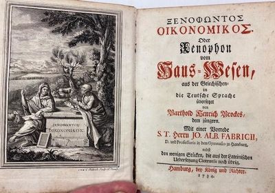 Xenophontos Oikonomikos [with Greek letters].…