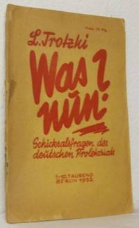 Was nun? Schicksalsfragen des deutschen…