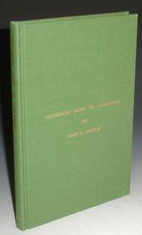 Historians' Guide to Conjuring Being a Pictorial Checklist of Bibliographical, Biographical and Historical books on Conjuring in the English Language (with an Introduction By H. Adrian Smith)