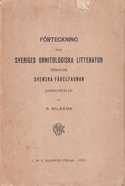 Förteckning över Sveriges ornitologiska…