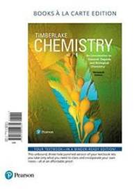 Chemistry: An Introduction to General, Organic, and Biological Chemistry, Books a la Carte Plus Mastering Chemistry with Pearson eText -- Access Card Package (13th Edition) by Timberlake, Karen C - 2017-02-24