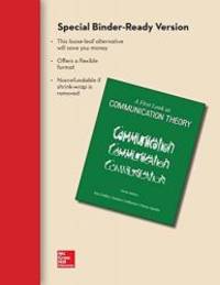 image of Looseleaf for A First Look at Communication Theory