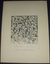 image of 1860 Engraved Print 3 Characters_4 Caricaturas by William Horgarth