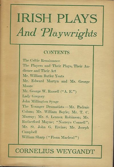 IRISH PLAYS AND PLAYWRIGHTS