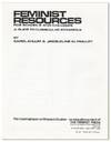 Feminist Resources for Schools and Colleges: A Guide to Curriculum Materials