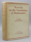Remarks on the Foundations of Mathematics