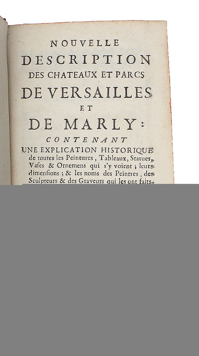 Nouvelle Description des Chateaux et Parcs de Versailles et de Marly. Cinquieme edition. 2 vols. (photo 4)