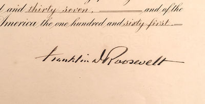 President Franklin D. Roosevelt Appoints Woodring as Secretary of War