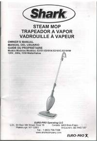 cover of SHARK STEAM MOP Owner's Manual