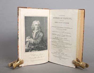 A General System of Nature, through the three grand kingdoms of animals, vegetables, and minerals, systematically divided into their habitations, manners, economy, structure and peculiarities. By Sir Charles Linné: Translated from Gmelin, Fabricius, Willdenow, &c. Together with various modern arrangements and corrections, derived from the transactions of the Linnean and other societies... With a life of Linné, appropriate copper-plates, and a dictionary explanatory of the terms which occur in the several departments by natural history by William Turton. Vol. 1-7. (photo 2)