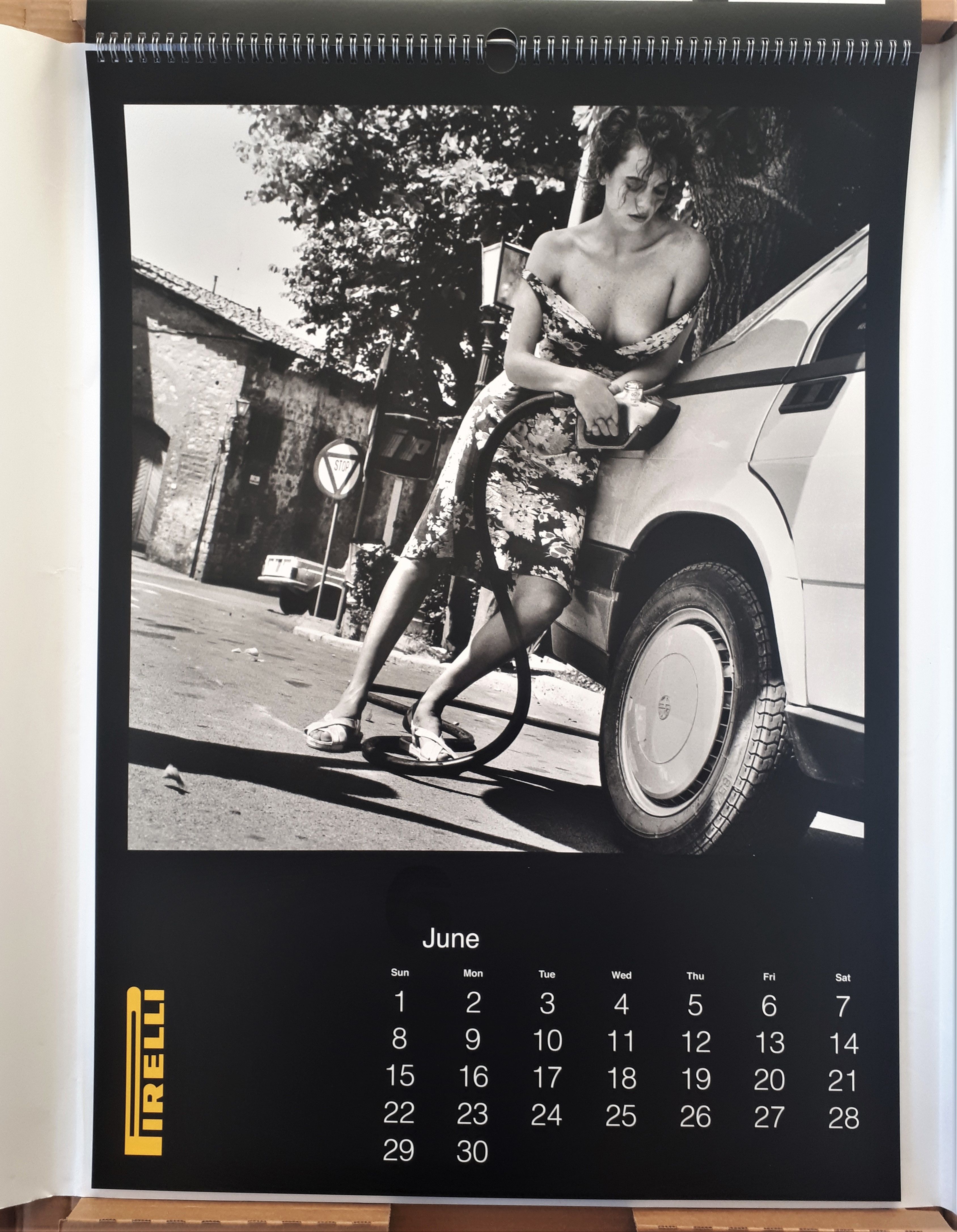 The Pirelli Calendar 50th Anniversary by Helmut Newton