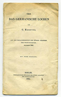 Über das germanische Loosen. Aus den…