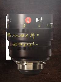 LEICA CINE CINEMA LENSES SUMMICRON  / M PL MOUNT ADAPTER